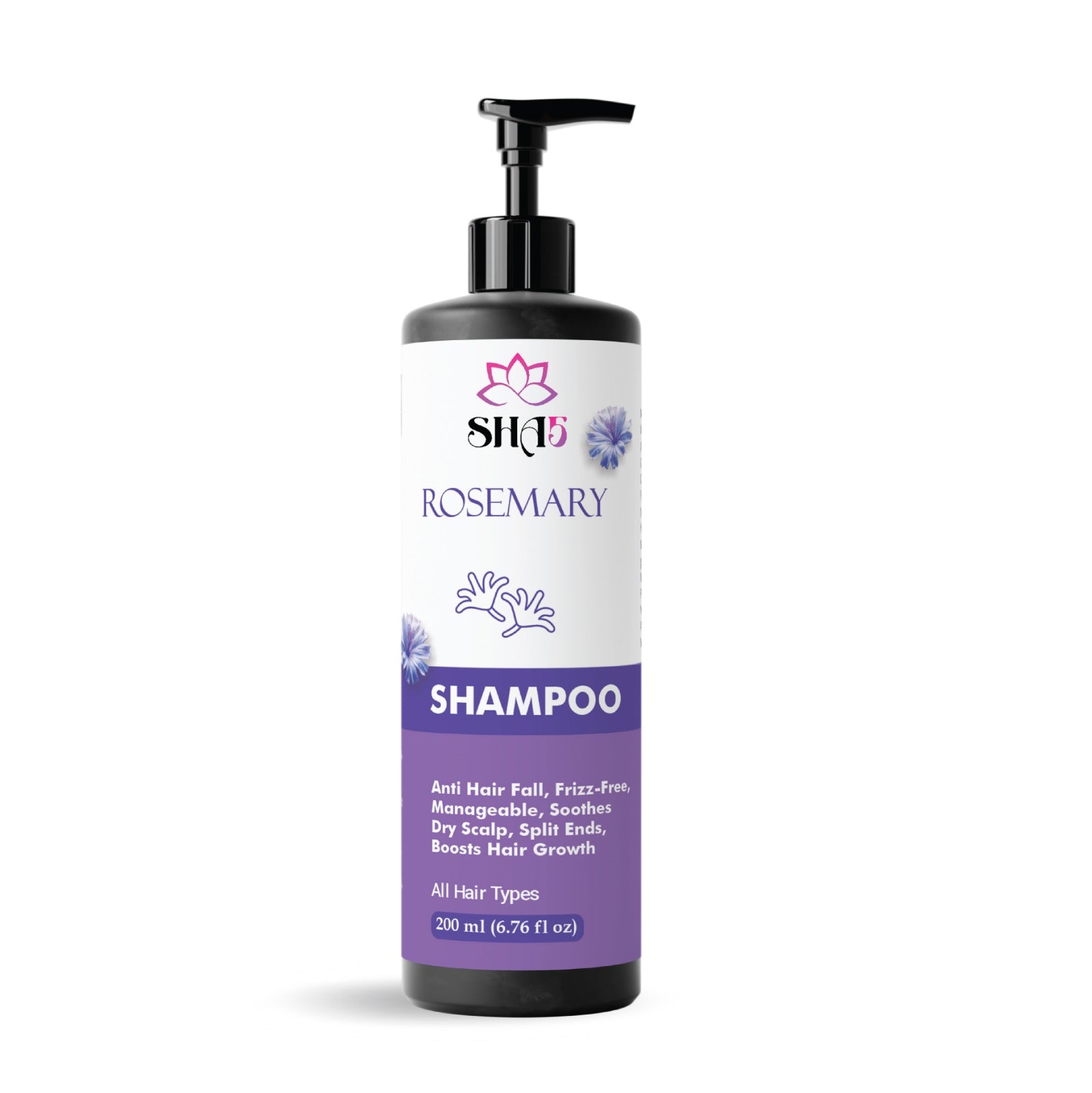 Rosemary Shampoo for Hair Growth – Sulfate-Free, Natural Thickening Shampoo with Biotin & Peppermint – Nourishing Scalp Treatment for Thinning Hair & Dry Scalp – Men & Women